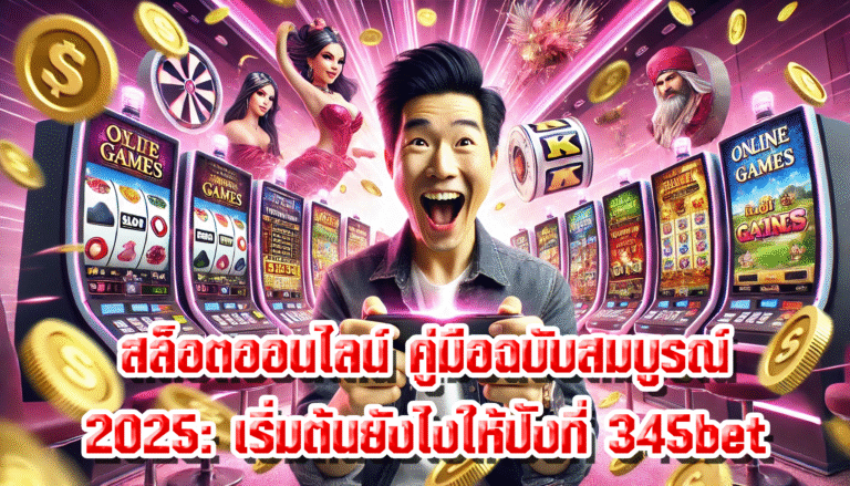 สล็อตออนไลน์ คู่มือฉบับสมบูรณ์ 2025: เริ่มต้นยังไงให้ปังที่ 345bet