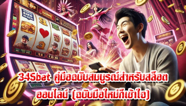 345bet คู่มือฉบับสมบูรณ์สำหรับสล็อตออนไลน์ (ฉบับมือใหม่ก็เข้าใจ)