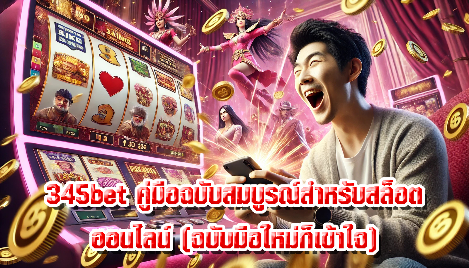 345bet คู่มือฉบับสมบูรณ์สำหรับสล็อตออนไลน์ (ฉบับมือใหม่ก็เข้าใจ)